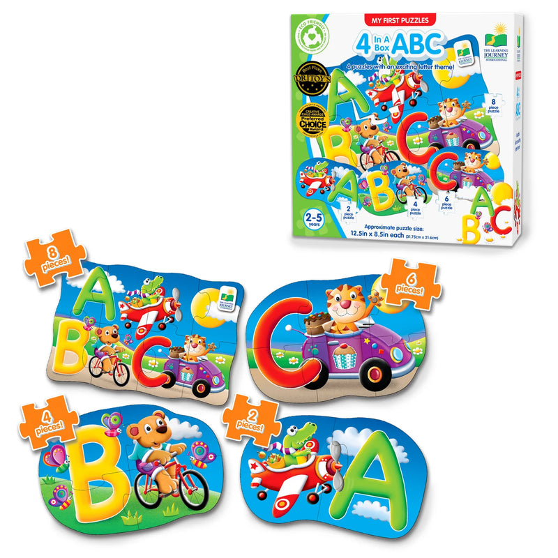 4 In A Box ABC Puzzle