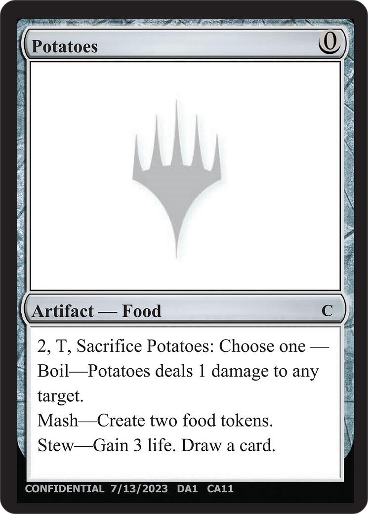 Potatoes [Mystery Booster]