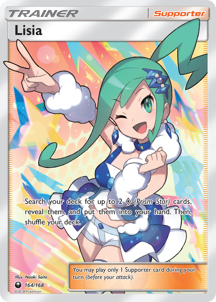 Lisia (Full Art)/168 - SM  Celestial Storm Holofoil