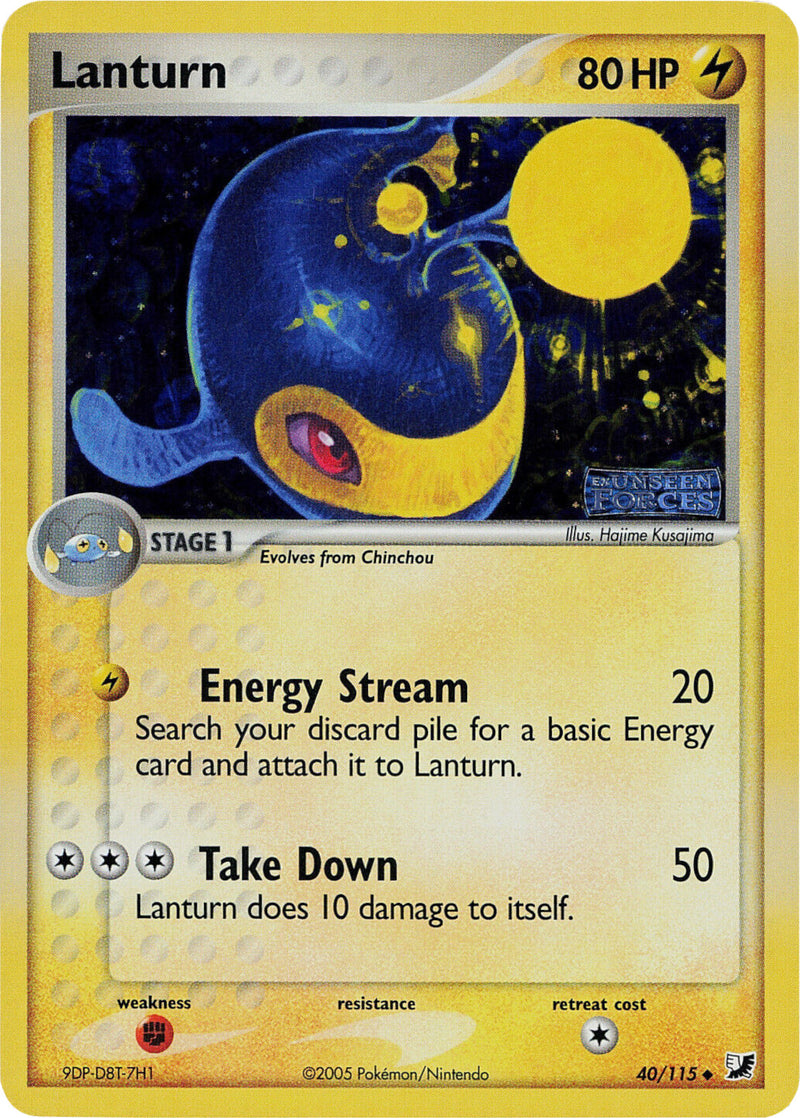 Lanturn/115 - Unseen Forces Reverse Holofoil