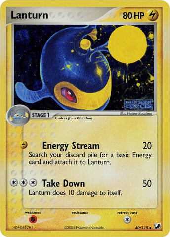 Lanturn/115 - Unseen Forces Reverse Holofoil