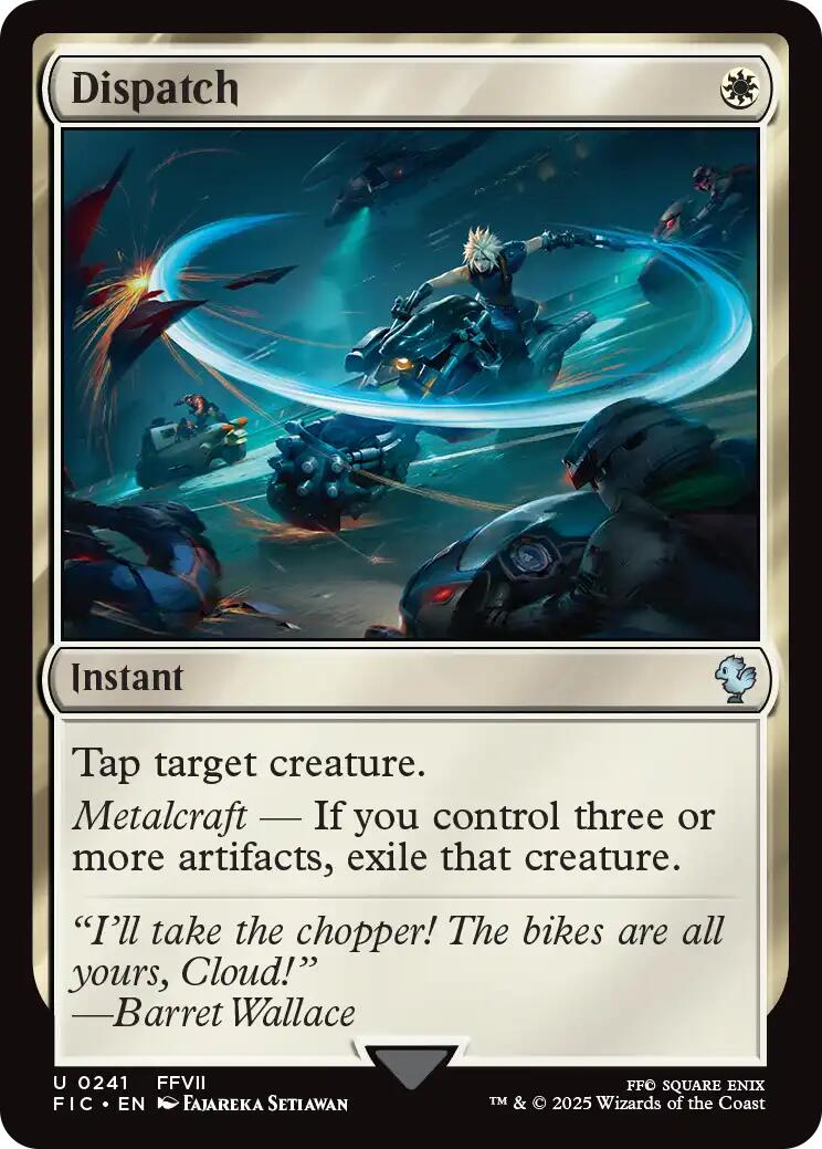 Dispatch (Surge Foil) [FINAL FANTASY Commander]