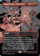 Indomitable Creativity (Textured Foil) (OTP-072) - Breaking News (Borderless) Foil