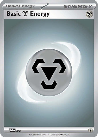 Basic Metal Energy - 008 8 - SVE Scarlet & Violet Energies