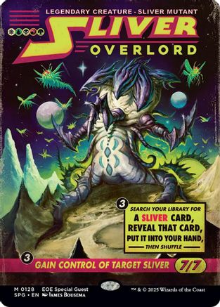 Sliver Overlord (Showcase) - Special Guests Foil