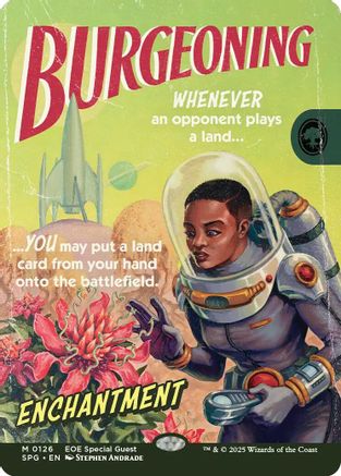 Burgeoning (Showcase) - Special Guests