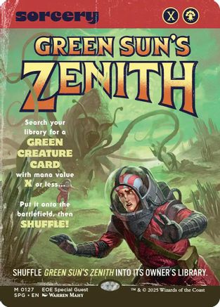 Green Sun's Zenith (Showcase) - Special Guests Foil