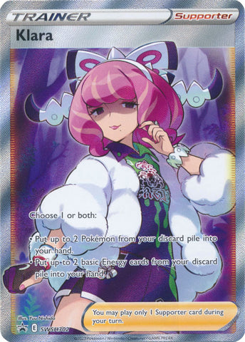 Klara (Full Art) SWSH302 - SWSH Sword & Shield Promo Cards Holofoil