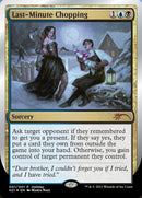 Last-Minute Chopping (SPECIAL-001) - Happy Holidays Foil