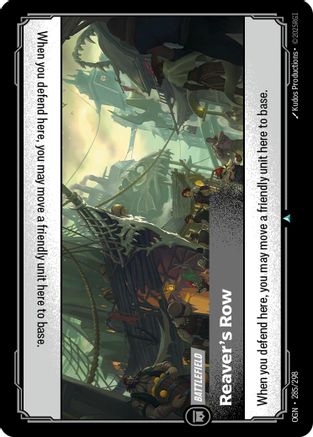 Reaver's Row (285/298) - Origins