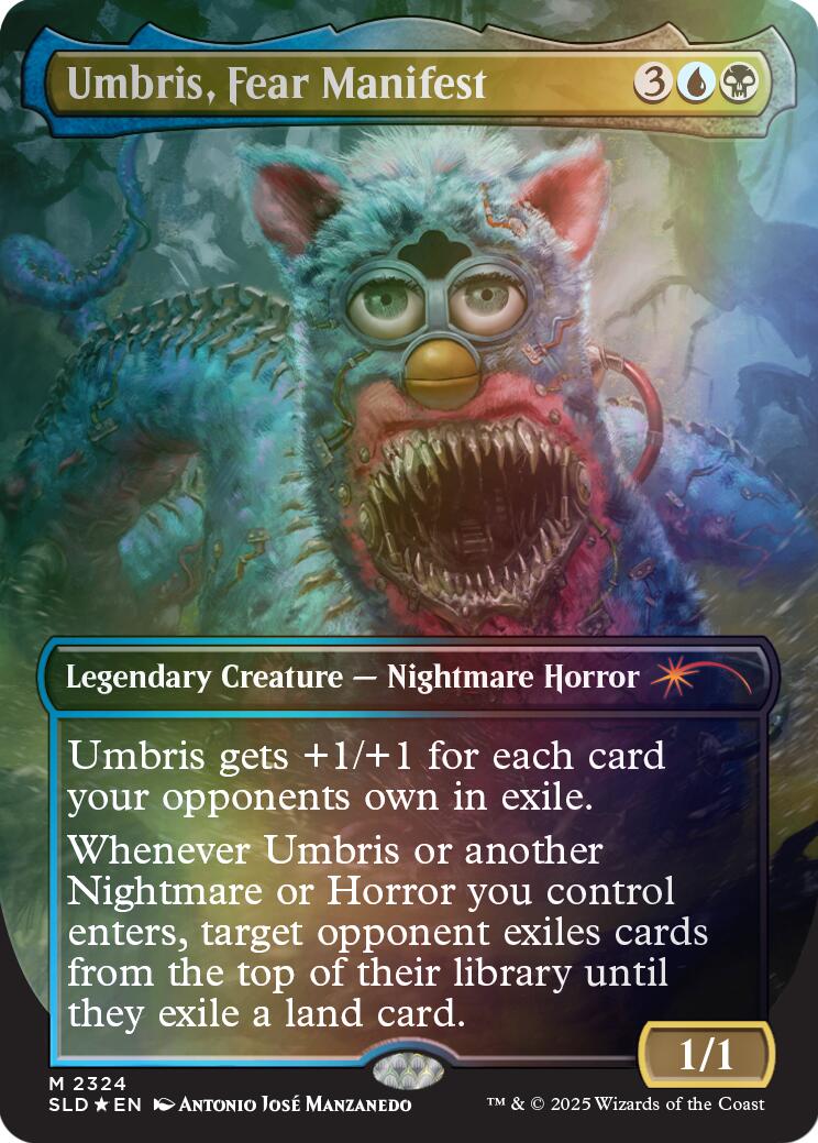 Umbris, Fear Manifest (Rainbow Foil) [Secret Lair Drop Series]