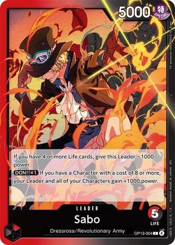 Sabo [Carrying On His Will]