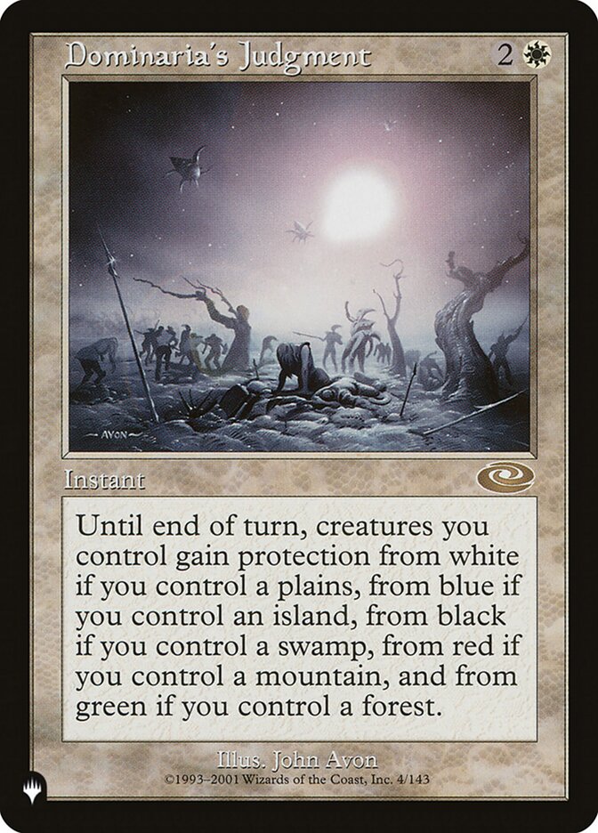 Dominaria's Judgment (LIST-4/143) - The List