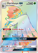 Decidueye GX (Secret)/145 - SM  Guardians Rising Holofoil
