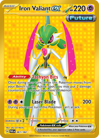 Iron Valiant ex - 261/182 261 - SV04 Paradox Rift Holofoil