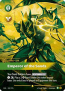 Azir - Emperor of the Sands (Overnumbered) (247/221) - Spiritforged Foil