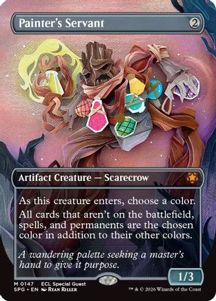 Painter's Servant (Borderless) - Special Guests Foil