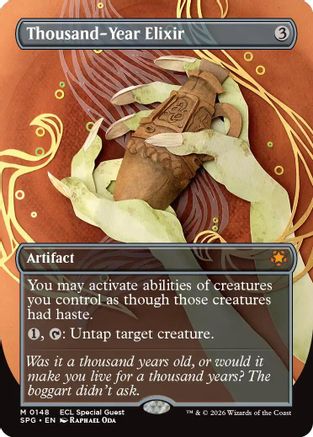 Thousand-Year Elixir (Borderless) - Special Guests Foil