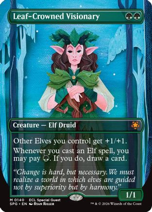 Leaf-Crowned Visionary (Borderless) - Special Guests