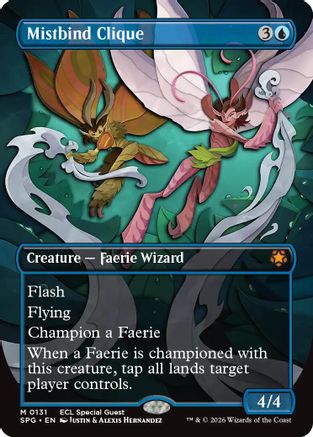 Mistbind Clique (Borderless) - Special Guests Foil