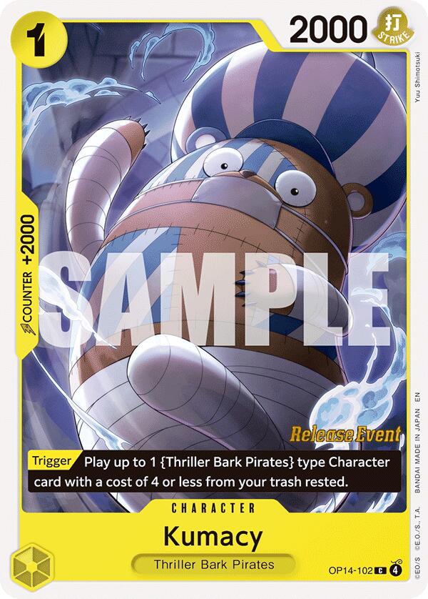Kumacy [The Azure Sea's Seven Release Event Cards]