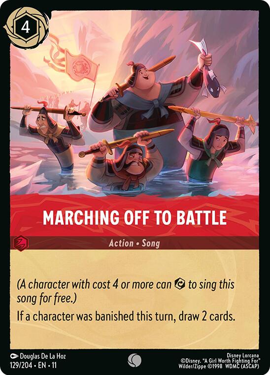 Marching Off to Battle (129/204) [Winterspell]