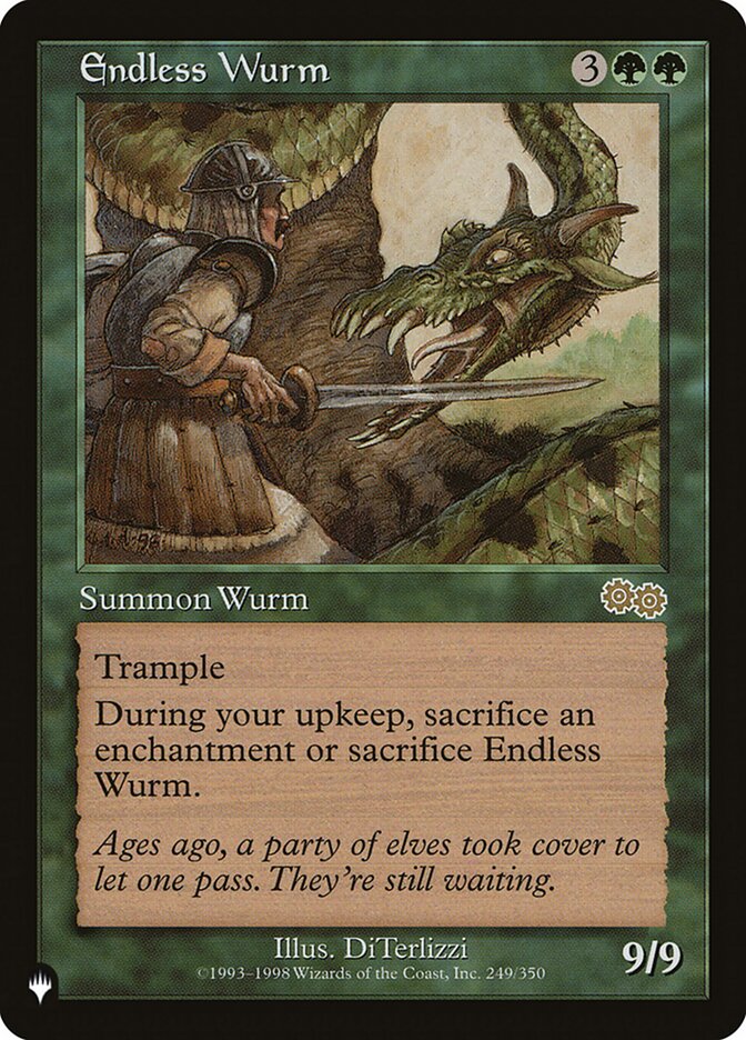 Endless Wurm (LIST-249/350) - The List