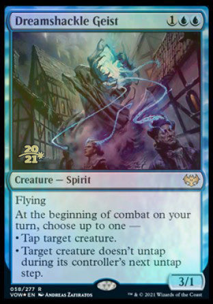 Dreamshackle Geist (PRE-058) - Innistrad: Crimson Vow Promos Foil