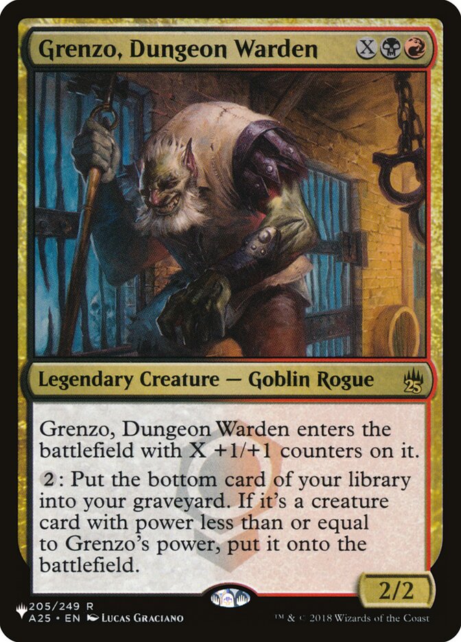 Grenzo, Dungeon Warden (LIST-205/249) - The List