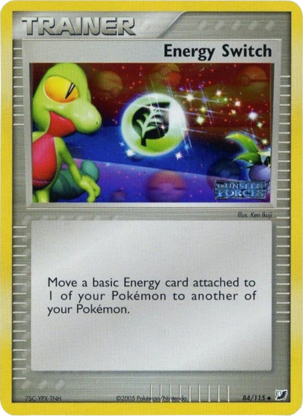Energy Switch/115 - Unseen Forces Reverse Holofoil
