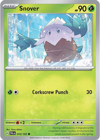 Snover 10 - SV02 Paldea Evolved