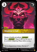 Shadow's Call (165/219) - Unleashed Foil