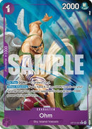 Ohm (Alternate Art) (OP15-061) - Adventure on Kami's Island Foil