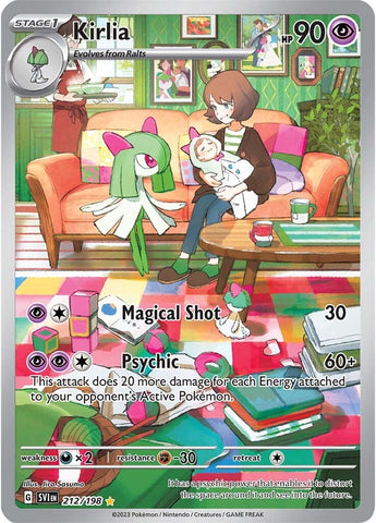 Kirlia - 212/198 212 - SV01 Scarlet & Violet Base Set Holofoil