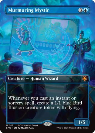 Murmuring Mystic (Borderless) - Special Guests Foil