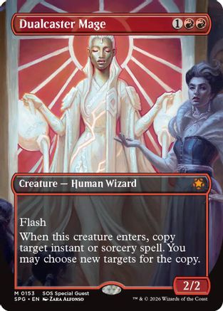 Dualcaster Mage (Borderless) - Special Guests Foil