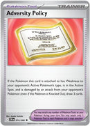 Adversity Policy 74 - ME04 Chaos Rising Reverse Holofoil