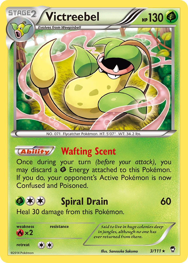 Victreebel - 3/111 (XY Furious Fists) - Deck Exclusives