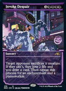 Invoke Despair (Showcase) (NEO-379) - Kamigawa: Neon Dynasty: (Showcase)