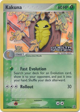 Kakuna 46/113 - Delta Species Reverse Holofoil
