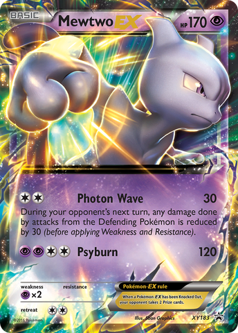 Mewtwo EX - XY183 XY183/211 - XY Promos Holofoil