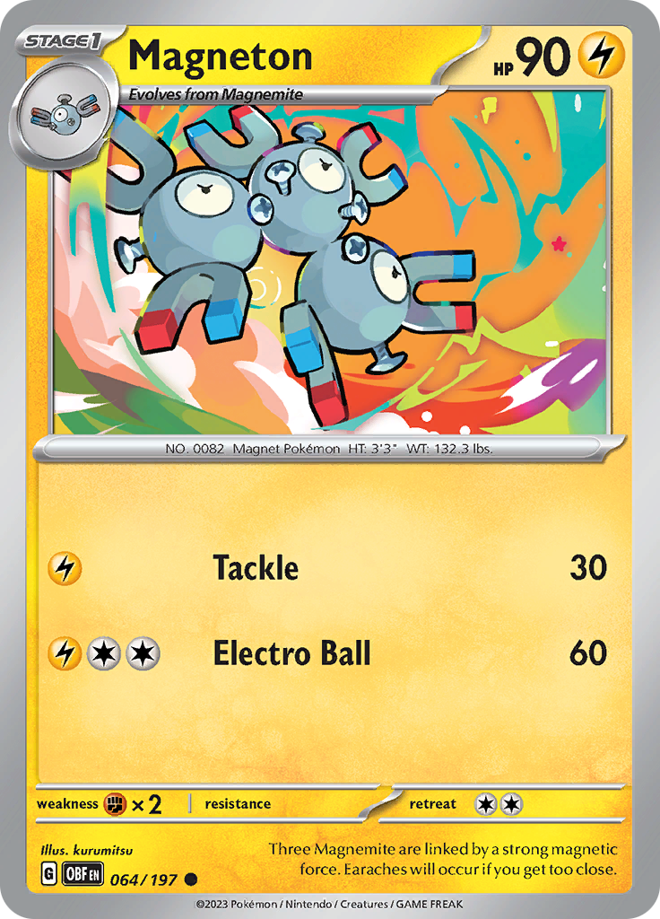 Magneton 64 - SV03 Obsidian Flames
