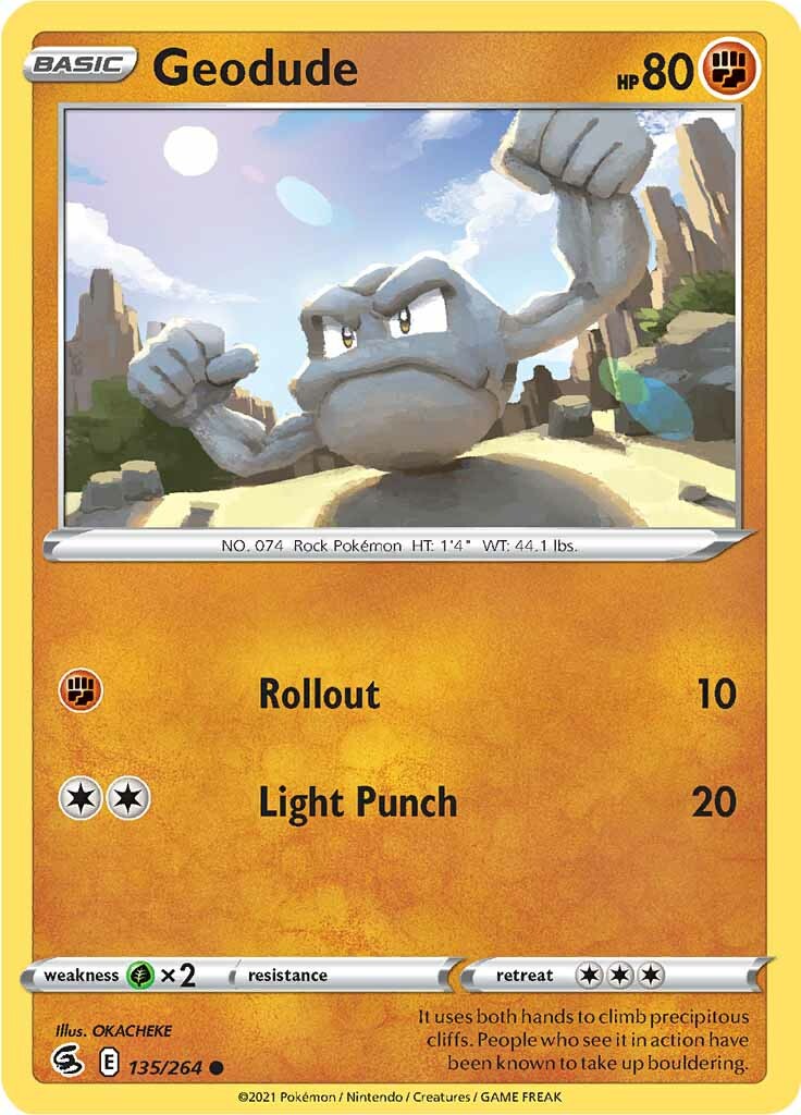 Geodude 135/264 - SWSH08 Fusion Strike
