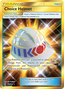 Choice Helmet (Secret)/214 - SM  Lost Thunder Holofoil