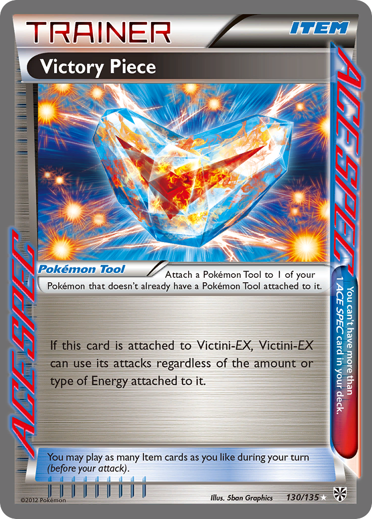 Victory Piece/135 - Plasma Storm Holofoil