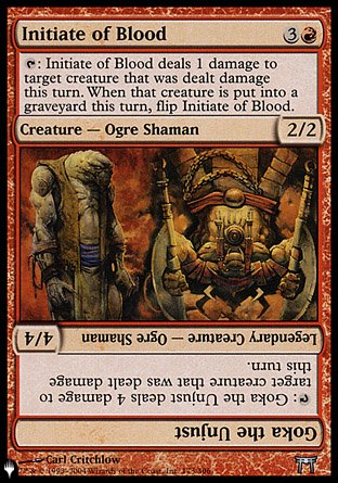Initiate of Blood // Goka the Unjust (LIST-173/306) - The List