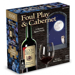 Murder Mystery Party Foul Play and Cabernet 1000Pc Puzzle