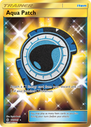 Aqua Patch (Secret)/145 - SM  Guardians Rising Holofoil