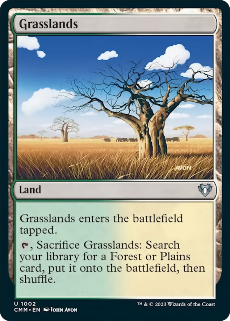 Grasslands (CMM-1002) - Commander Masters