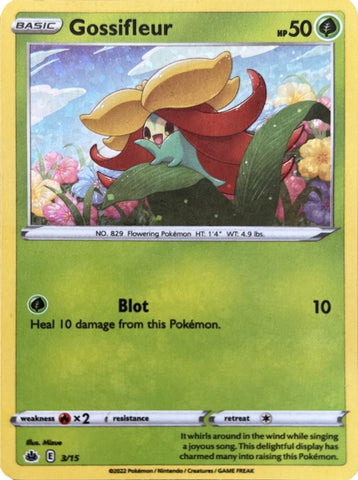 Gossifleur - 3/15 3 - McDonalds Promos 2022 Holofoil